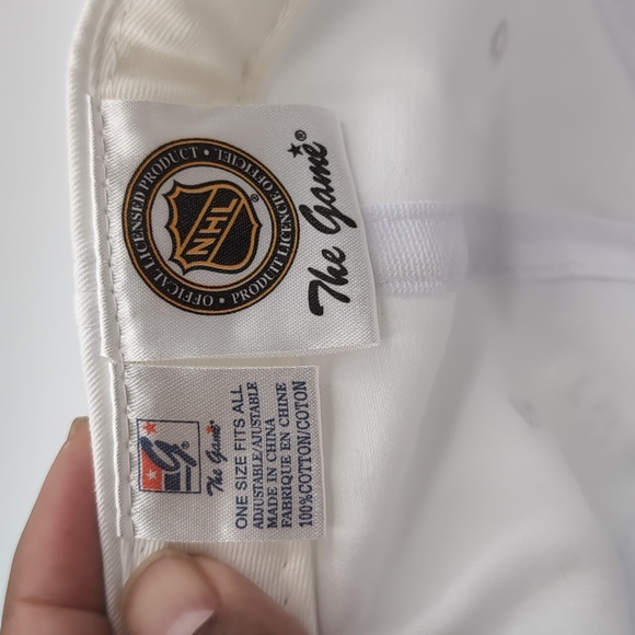 The Game| NWT Vintage NHL ST Louis Blues White Sports Cap Snap Back - Picture 8 of 11